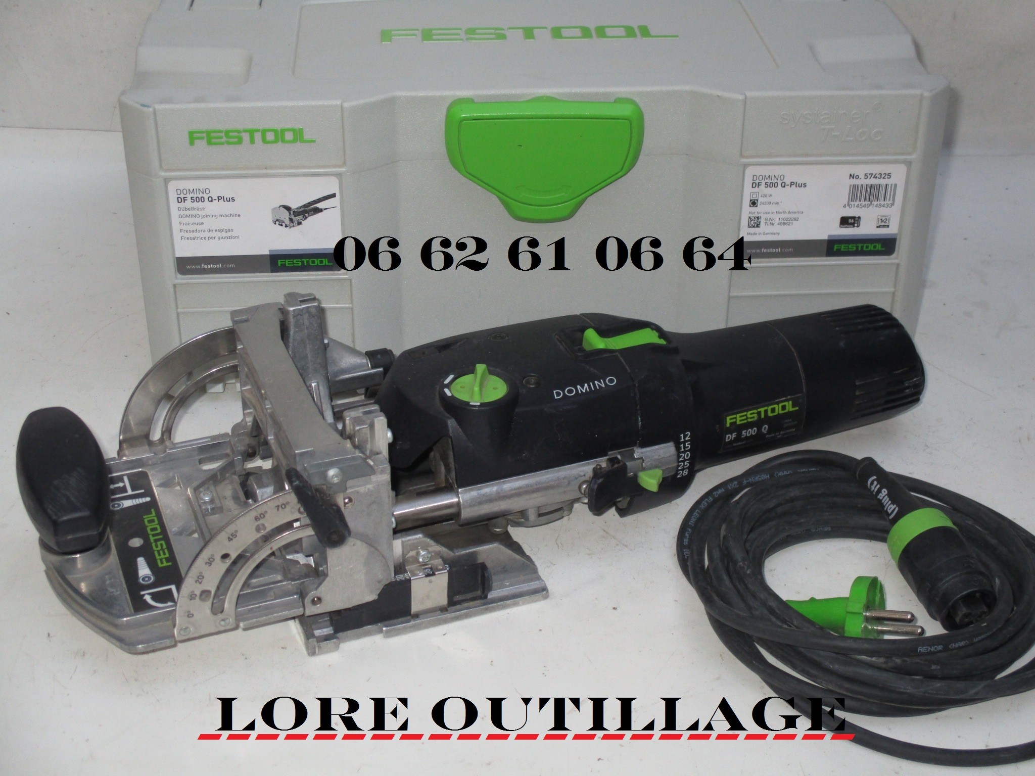 Festool Df 500 Q Fraiseuse Domino Lore Outillage Fr