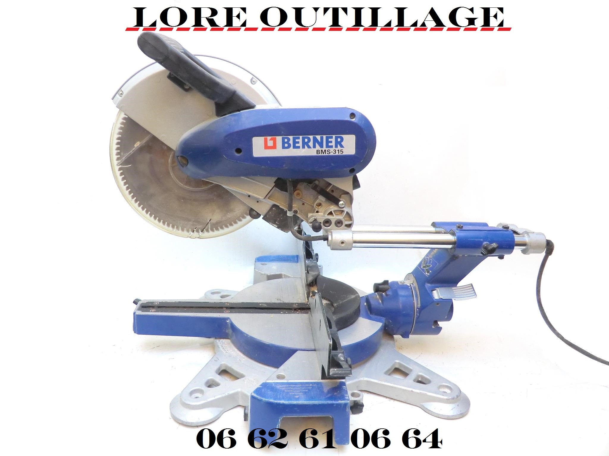 Berner Bms 315 Scie Radiale A Onglet Lore Outillage Fr