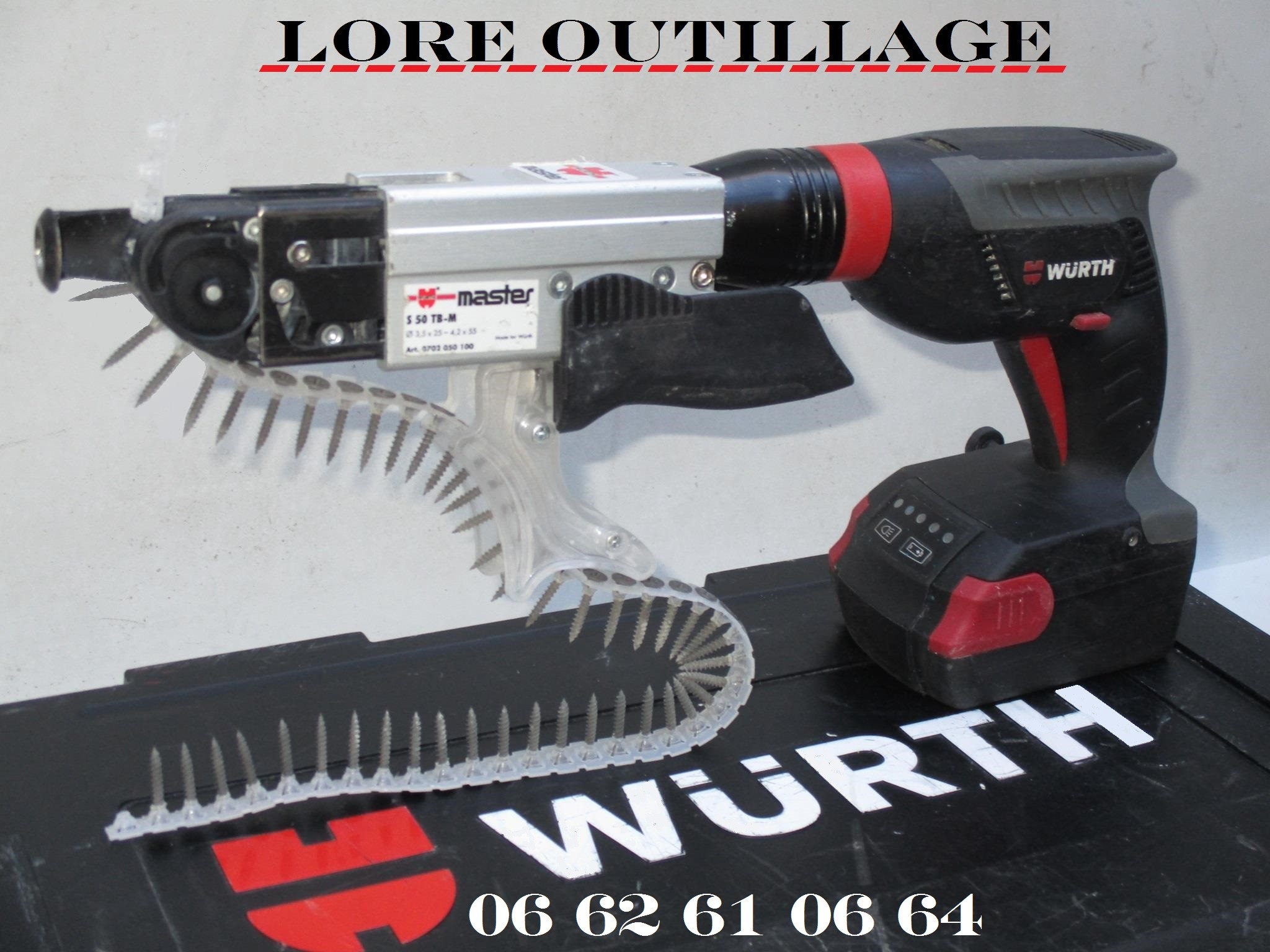 Wurth Tbs 18a Visseuse Placo Lore Outillage Fr