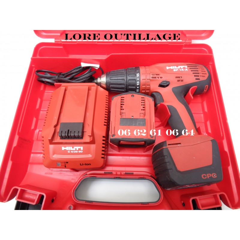 1 VISSEUSE HILTI SF144 + 1 BATTERIE + 1 CHARGEUR