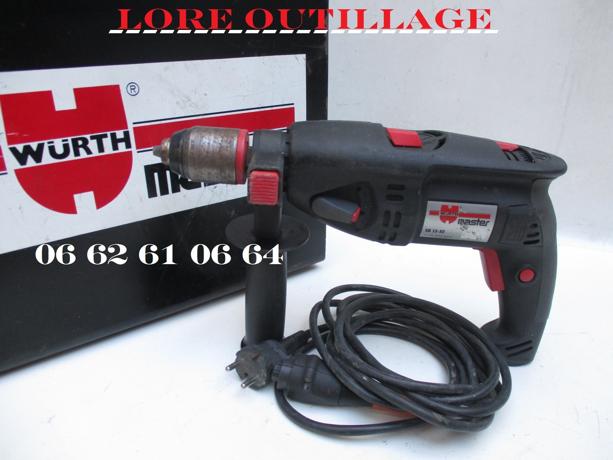 Grue Wirth B 3 S Perceuse Conrad 1:50 - Modèle Réduit Moulé Sous Pression #2078