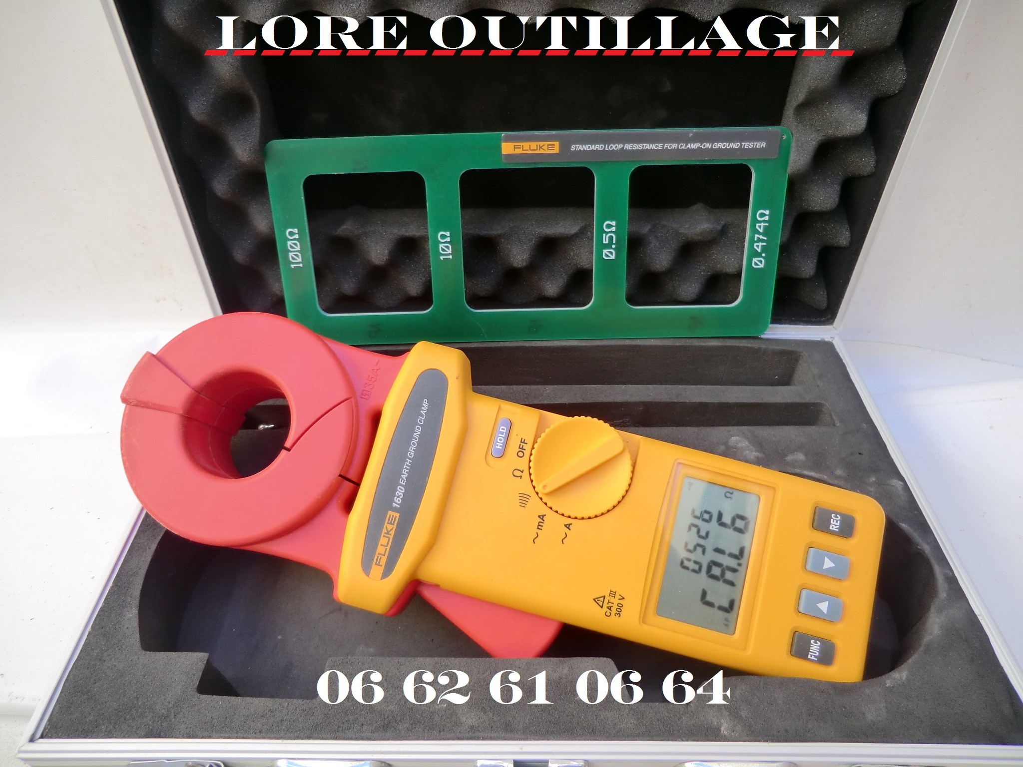 PROVA5601 | Testeur de résistance de terre 1 500 Ω, au format pince  multimètre