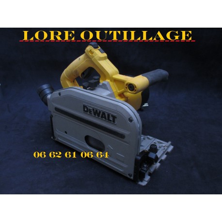 Scie plongeante DeWalt DWS520KTR + Rail de guidage DeWalt DWS5022; 1,5 m -  DWS520KTR-QS - Scies circulaires électriques - Scies électriques