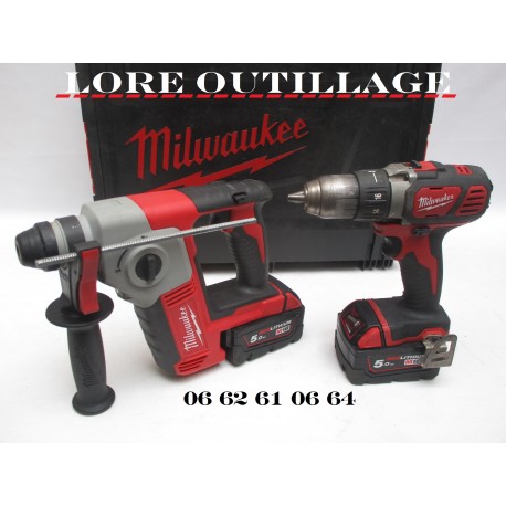 MILWAUKEE - Perforateur + Visseuse