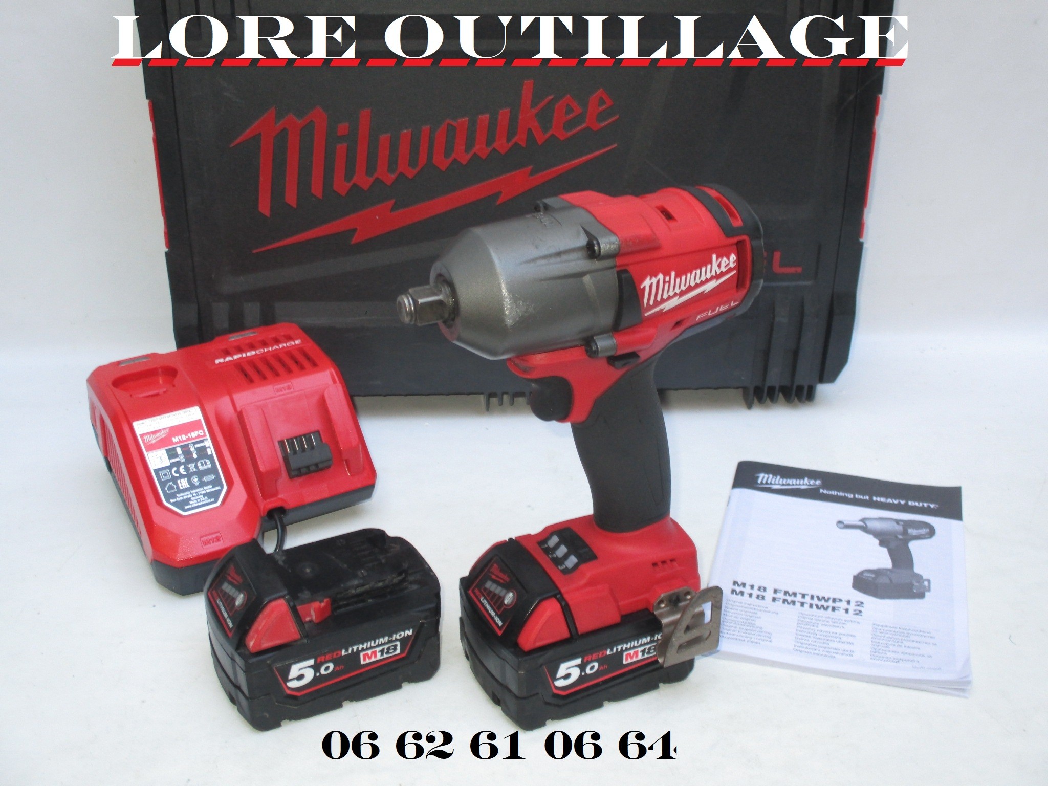 MILWAUKEE M18FMTIWF12 - Boulonneuse 