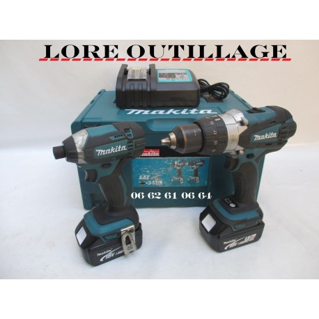 MAKITA DDF458 + MAKITA DTD152