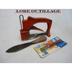 Agrafeuse de vitrier + accessoires