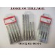 FLEX set de 5 mèches béton