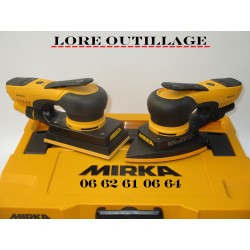 MIRKA 2 ponceuses vibrantes