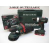 METABO ponceuse + visseuse 18v