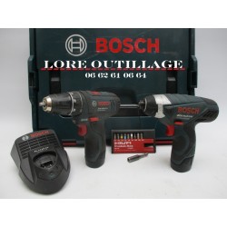 BOSCH GDR + GSR 10.8v - Visseuses