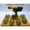 REMS Sertisseuse + 6 mâchoires V cuivre