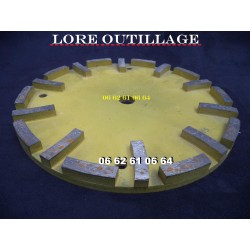 Plateaux diamant - ponçage de sol