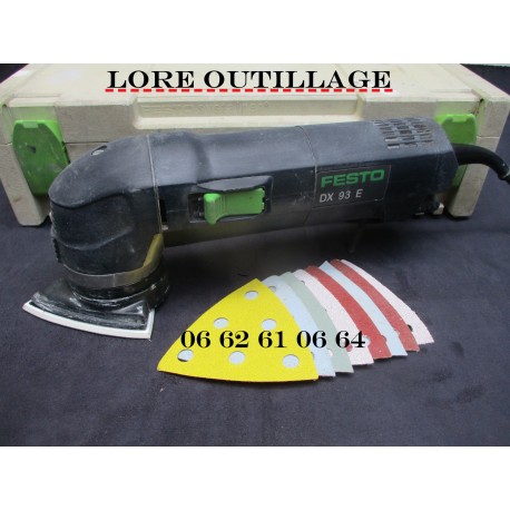 FESTO / FESTOOL DX 93 E - Ponceuse triangulaire