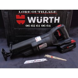 WURTH SBS 28-A / Scie sabre sur batterie